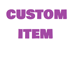 Customization charge (***FOLLOW INSTRUCTIONS IN EMAIL***)